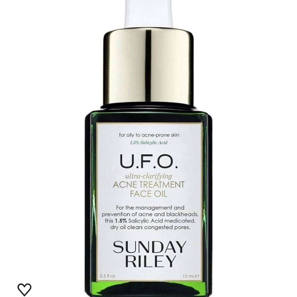 Sunday Riley U.F.O. Ultra-Clarifying Salicylic Acid Acne Treatment Face Oil
